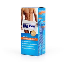 Крем для увеличения полового члена Big Pen, разогревающий, 20 мл