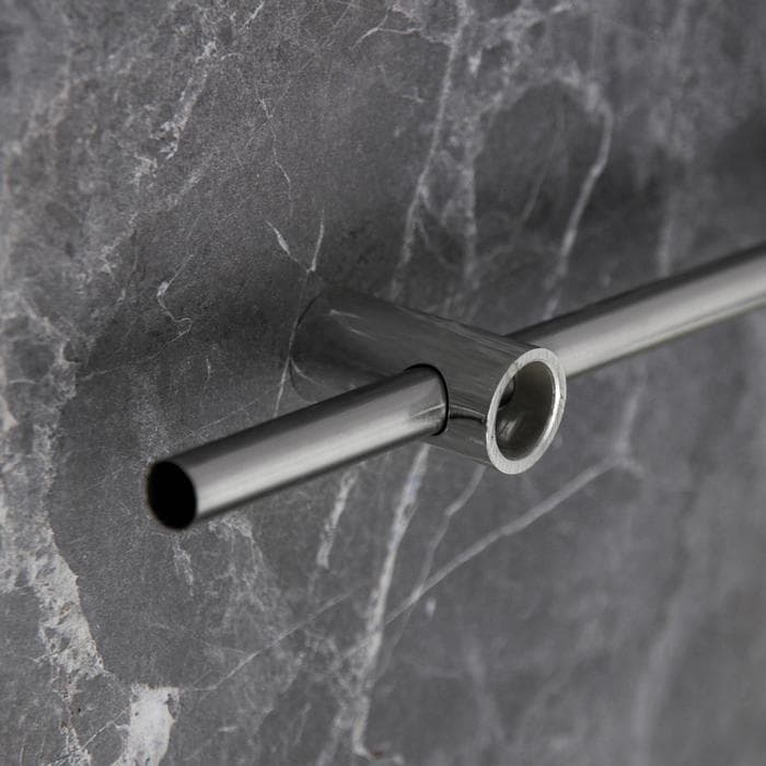 Рейлинговая система для кухни Доляна, базовый набор, 10 предметов, хромированная