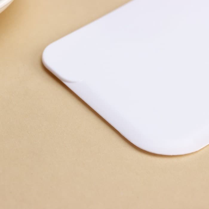 Шпатель кондитерский Доляна, 13×8 см, пластик, белый