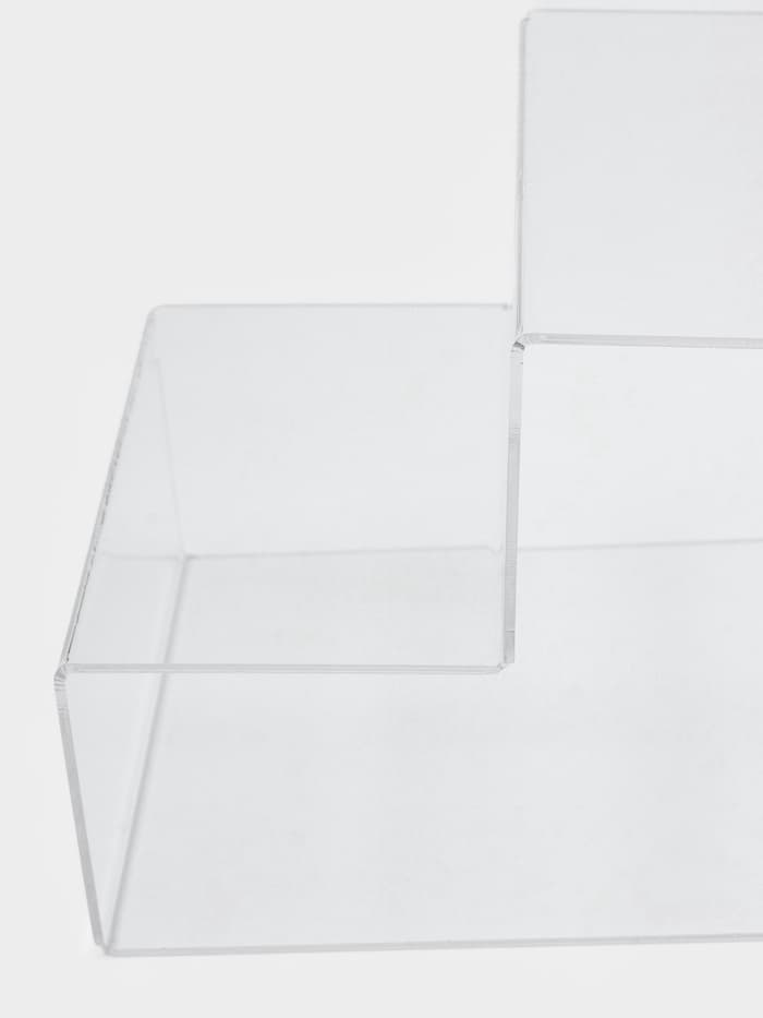 Подставка горка 2 ступеньки, 12×13×15 см, оргстекло 2 мм