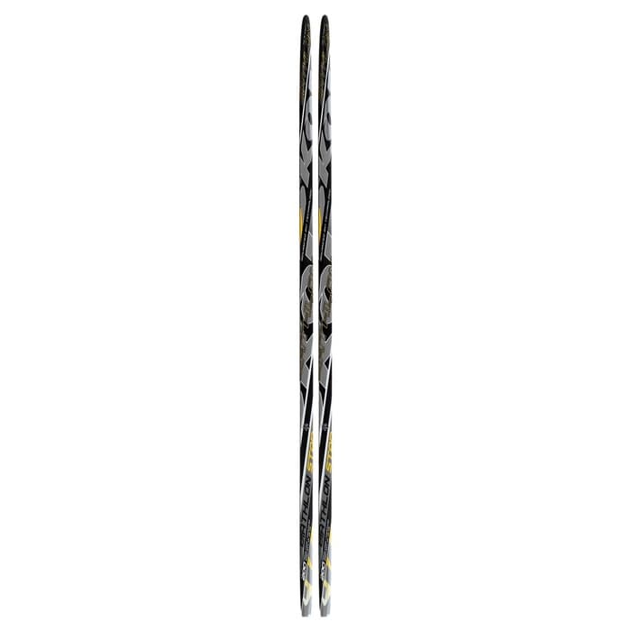 Лыжи пластиковые, 200 см, с насечкой, цвета МИКС