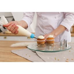 Набор кондитерский Доляна, 7 предметов: мешок 24 см, 6 насадок d=1.8 см, насадки и МИКС