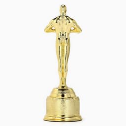 Кубок наградная фигура «Лучший из лучших», оскар, пластик, 18 см