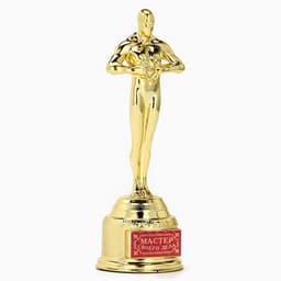 Кубок наградная фигура «Мастер своего дела», оскар, пластик, 18 см