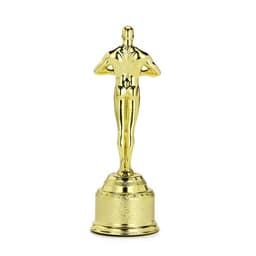 Кубок наградная фигура «Ты лучший», оскар, пластик, 18 см