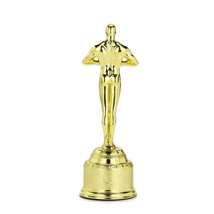 Кубок наградная фигура «Золотой директор», оскар, пластик, 18 см