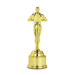 Кубок наградная фигура «Лучший из лучших», оскар, пластик, 18 см