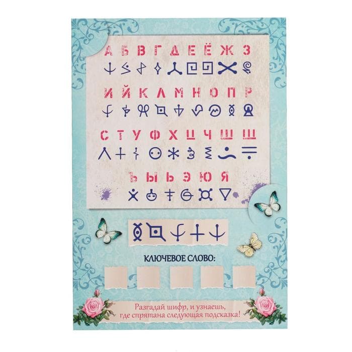 Квест-игра по поиску подарка «Самый лучший день», 12 подсказок, письмо, 14+