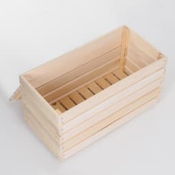 Лавка с ящиком для бани и сауны, 80×40×45 см, липа, «Добропаровъ»