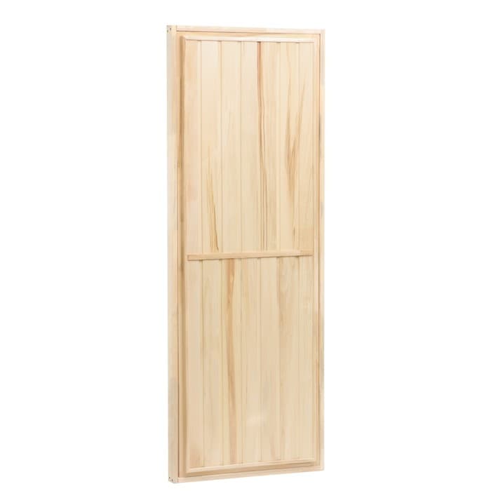 Дверь для бани и сауны «Эконом», 190×70 см, деревянная, «Добропаровъ»