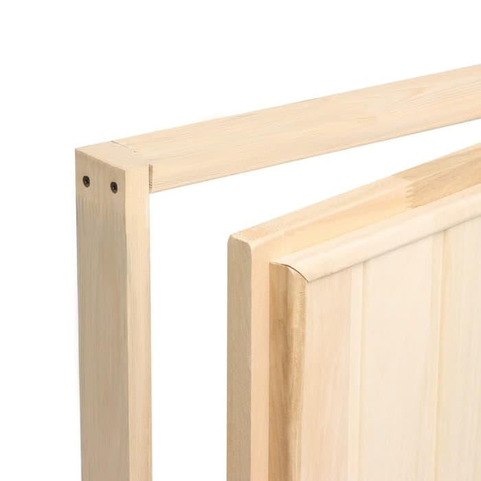 Дверь для бани и сауны «Эконом», 190×70 см, деревянная, «Добропаровъ»