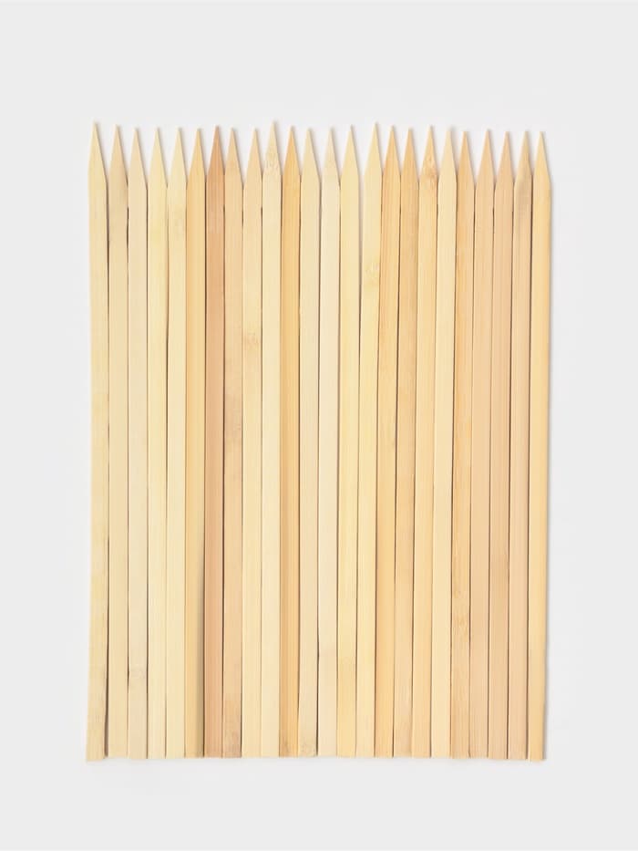 Набор шампуров Доляна, 30×0.9×0.2 см, 25 шт., бамбук