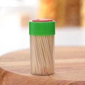 Зубочистки «Цветок», 150 шт., МИКС