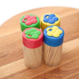 Зубочистки «Цветок», 150 шт., МИКС