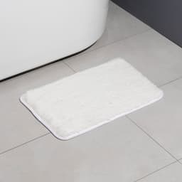 Коврик Доляна «Пушистик», 40×60 см, белый