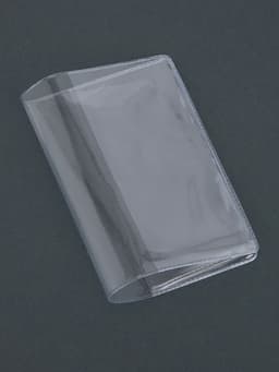 Обложка для пенсионного удостоверения, 100 мкн, прозрачная