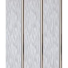 Панель ПВХ «Акватон. Дождь», 3000×250 мм, цвет серый