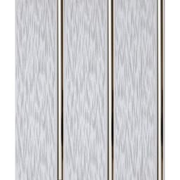 Панель ПВХ «Акватон. Дождь», 3000×250 мм, цвет серый