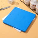 Набор матов для моделирования и сушки цветов из мастики Доляна, 20×20×3.5 см, 2 шт., белый, синий