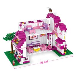 Конструктор Sluban «Розовая мечта: загородная вилла», 726 деталей