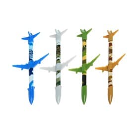 Ручка-прикол Calligrata «Ракета», синий стержень, гелевая, МИКС