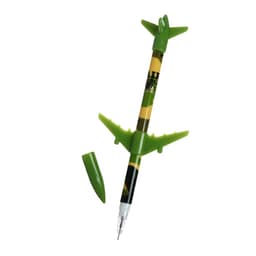 Ручка-прикол Calligrata «Ракета», синий стержень, гелевая, МИКС