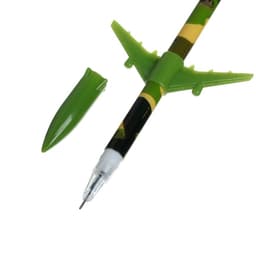 Ручка-прикол Calligrata «Ракета», синий стержень, гелевая, МИКС