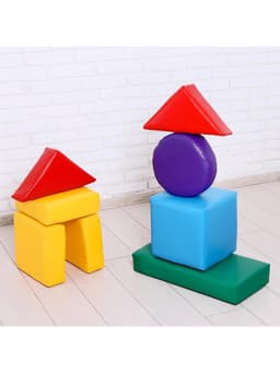 Детский игровой конструктор, 8 элементов, МИКС