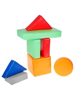 Детский игровой конструктор, 8 элементов, МИКС