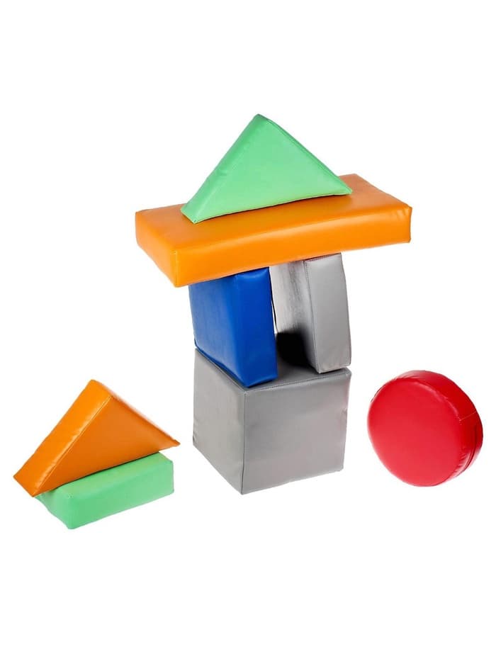 Детский игровой конструктор, 8 элементов, МИКС