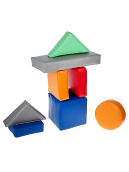 Детский игровой конструктор, 8 элементов, МИКС