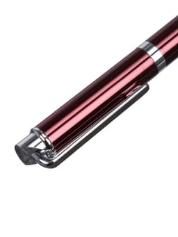 Ручка подарочная Calligrata «Эспрессо», шариковая, поворотная, в футляре кожзам, корпус бордовый с серебристым