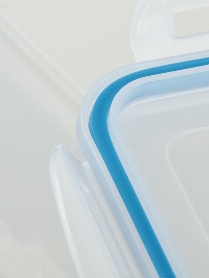 Контейнер для хранения еды Good & Good, 1.25 л, с герметичной крышкой, пластик, прозрачный