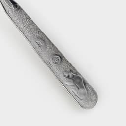 Вилка столовая детская «Колобок», h=15 см, толщина 1.5 мм, нержавеющая сталь, серебристая