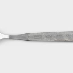 Вилка столовая детская «Колобок», h=15 см, толщина 1.5 мм, нержавеющая сталь, серебристая