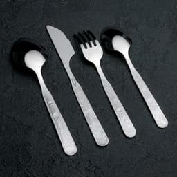 Набор столовых приборов «Топтыжка», 4 предмета, толщина 1.5 мм
