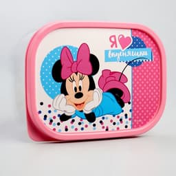 Ланч-бокс прямоугольный детский, «Я люблю вкусняшки», 500 мл