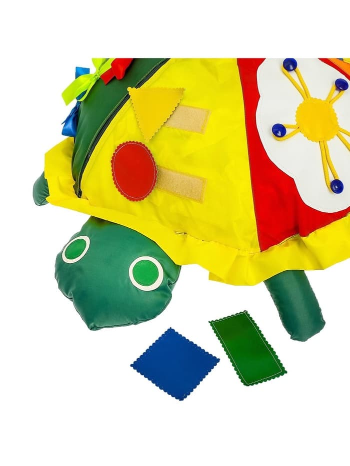 Мягкий модуль «Черепашка» дидактический, МИКС