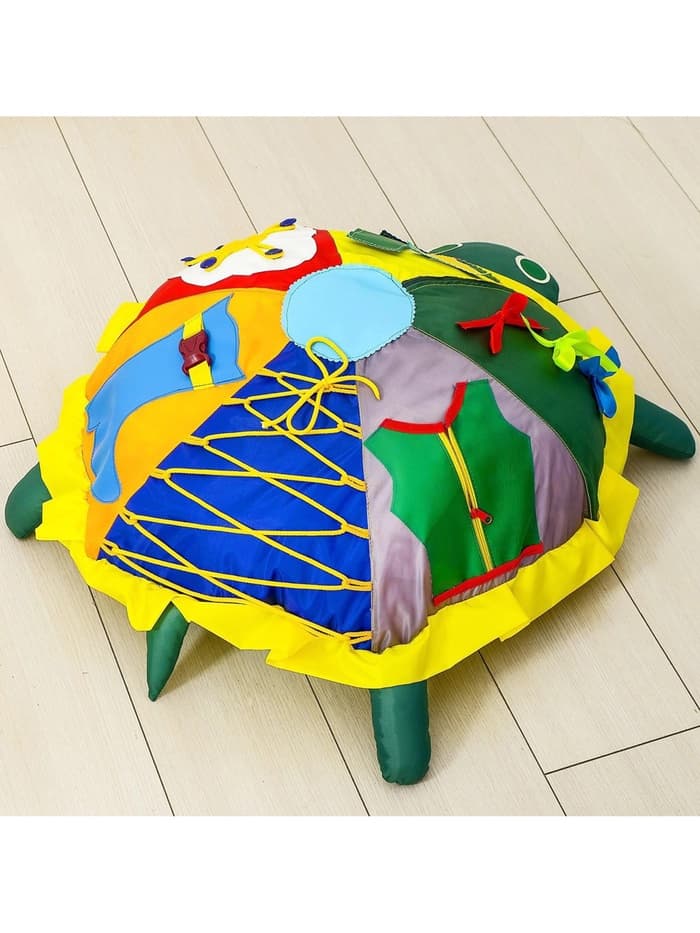 Мягкий модуль «Черепашка» дидактический, МИКС