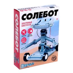 Электронный конструктор «Солебот», работает от воды с солью