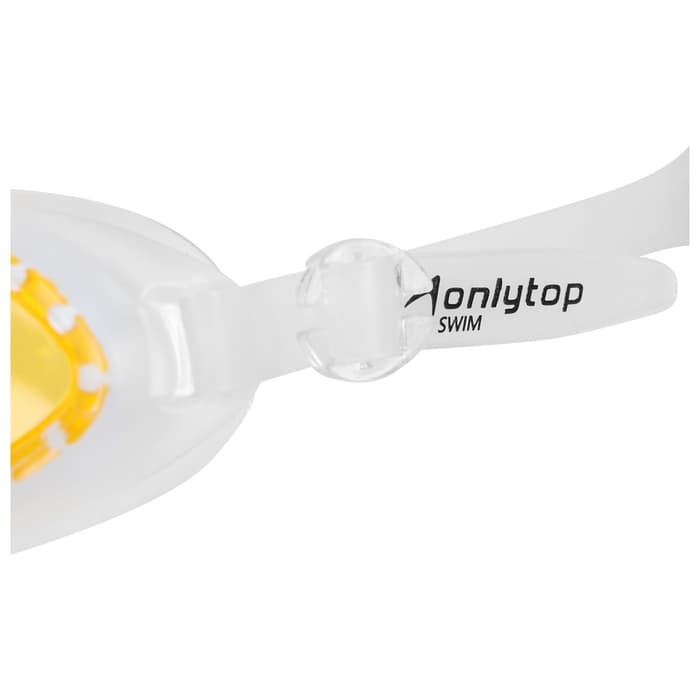 Очки для плавания детские ONLYTOP, беруши, МИКС