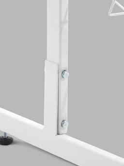 Стойка прикассовая, 65×34×186 см, 6 корзин, белая