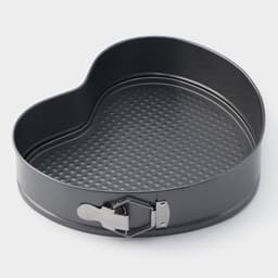 Форма для выпечки Доляна «Элин. Сердце», 28.5×25.5×6.6 см, разъёмная, антипригарное покрытие, серая