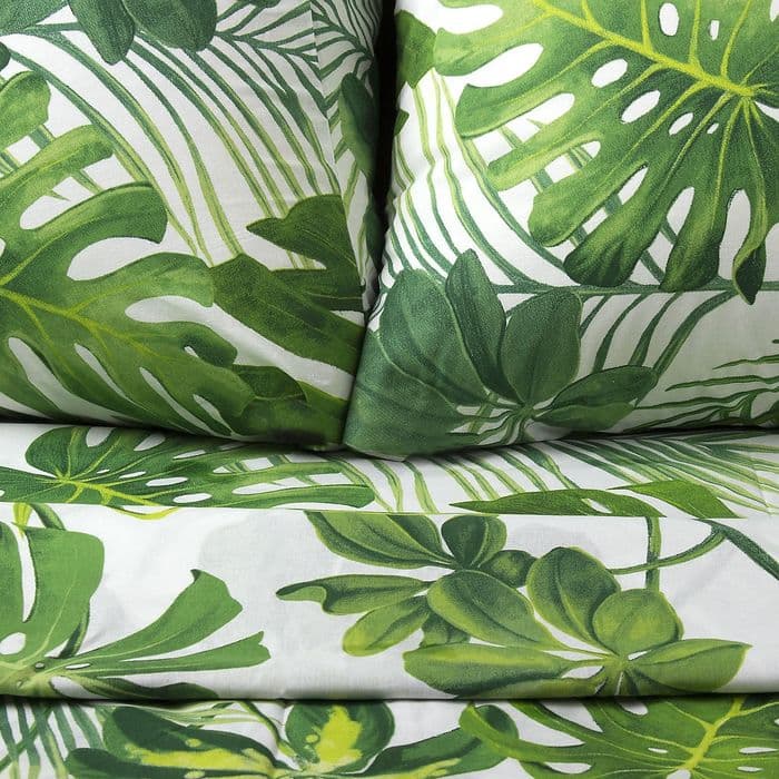 Постельное бельё дуэт «Этель. Монстера», поплин