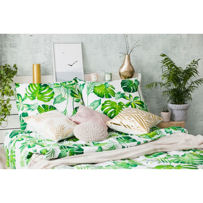 Постельное бельё дуэт «Этель. Монстера», поплин
