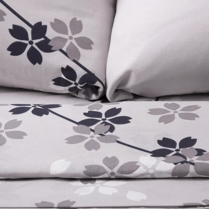 Постельное бельё 2-спальное «Этель черничные ночи (вид 2)», поплин