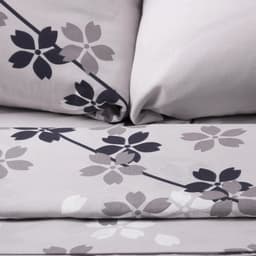 Постельное бельё евро «Этель. Черничные ночи (вид 2)», поплин