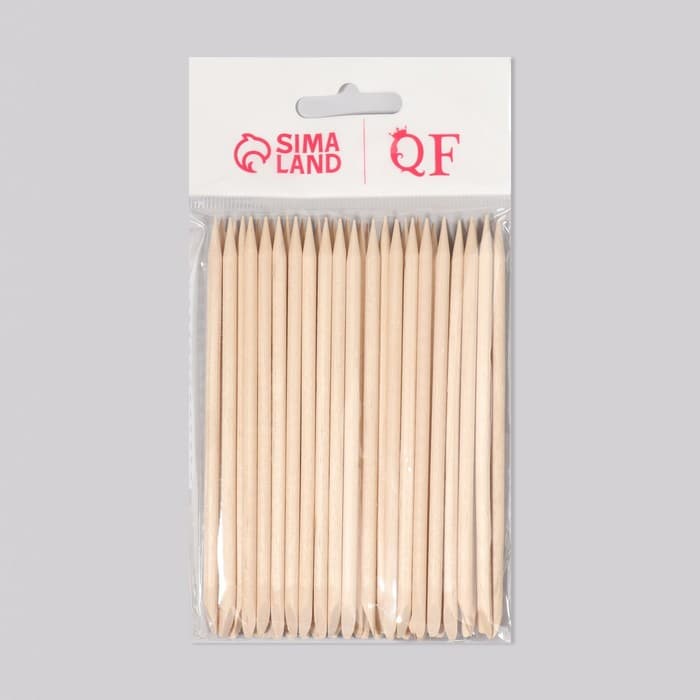 Апельсиновые палочки для маникюра, 11.4 см, 50 шт.