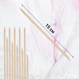 Апельсиновые палочки для маникюра, 15 см, 100 шт.