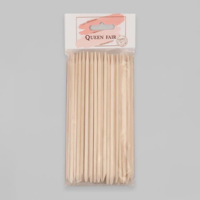 Апельсиновые палочки для маникюра, 15 см, 100 шт.